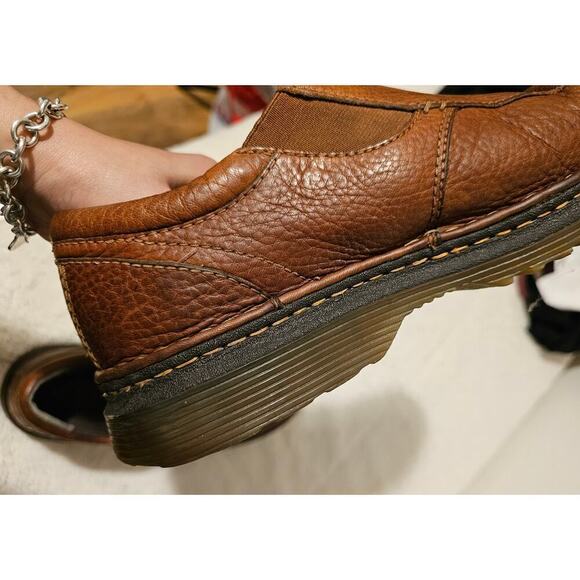 Dr. Martens Brown Leather Tevin 10M Round Toe Loafers. Sturdy. Comfy. WORK‎ 0193 - Picture 7 of 13